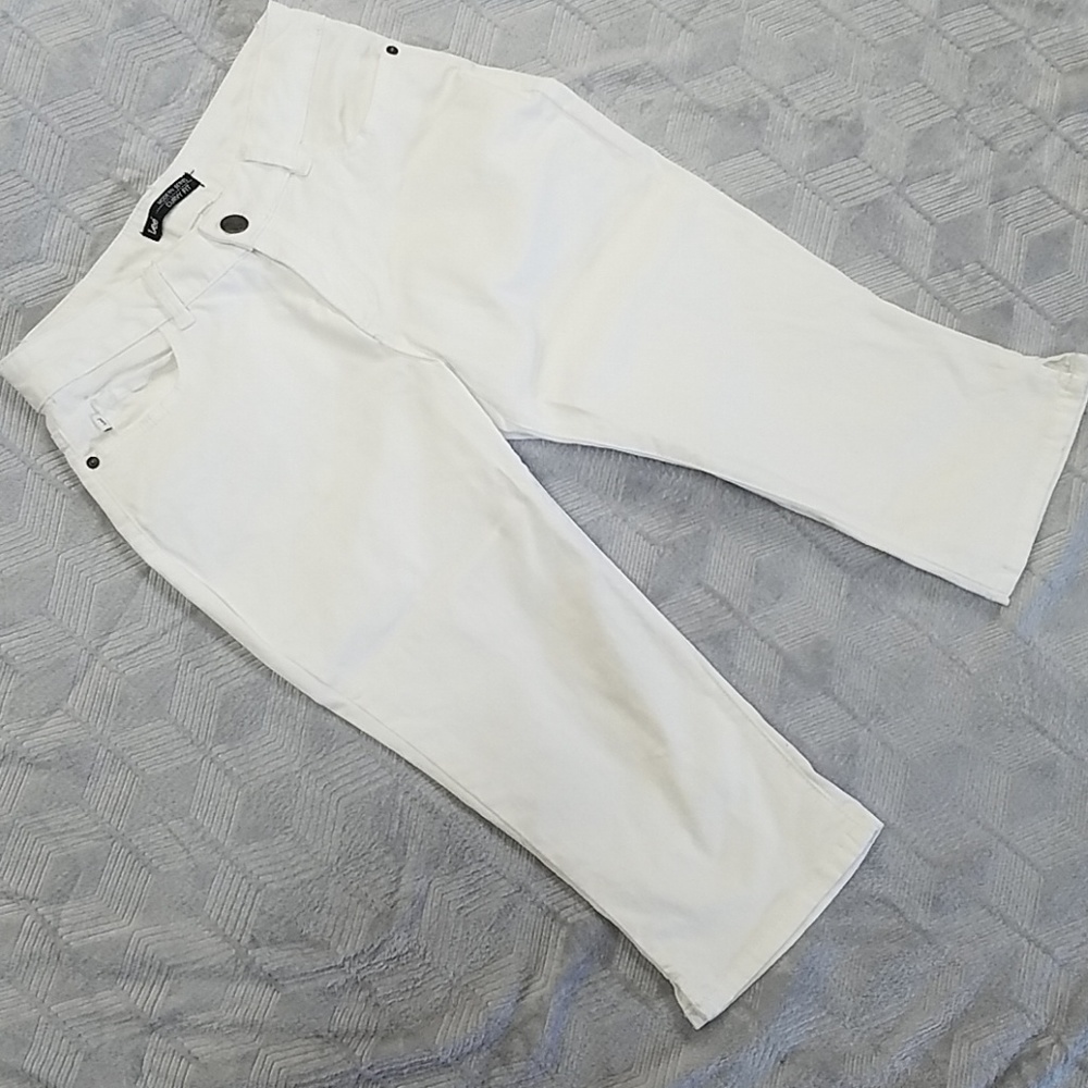 White Denham Capris